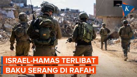 Israel dan Hamas Makin Sengit Baku Serang dari Jarak Dekat di Rafah Gaza