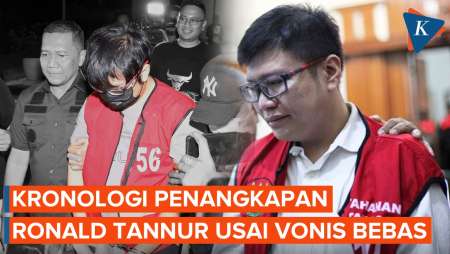 Kronologi Penangkapan Ronald Tannur, Sempat Divonis Bebas, Terseret Kasus Dugaan Suap