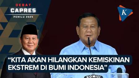 Janji Hilangkan Kemiskinan, Prabowo Akan Beri Makanan Bergizi ke Seluruh Anak Indonesia