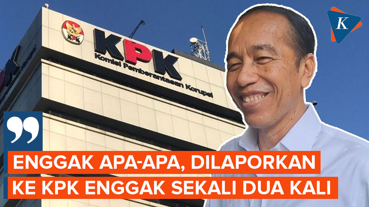 Jokowi Smiles at Reports to KPK, Invites Public to Do the Same