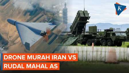 Adu Harga Drone Iran Vs Rudal AS, Seberapa Jauh Kesenjangannya?