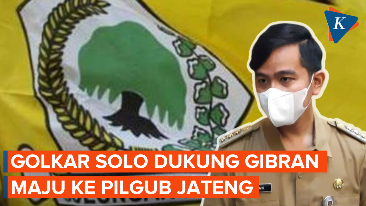  DPD Golkar Solo Percayakan Gibran Melaju ke Kursi Gubernur Jawa Tengah
