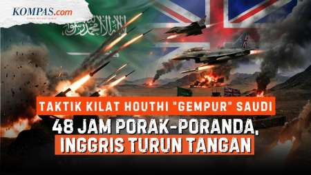 Taktik Kilat Houthi: Kombinasi Serangan Udara-Darat Dalam 48 Jam, Saudi Minta Tolong Inggris