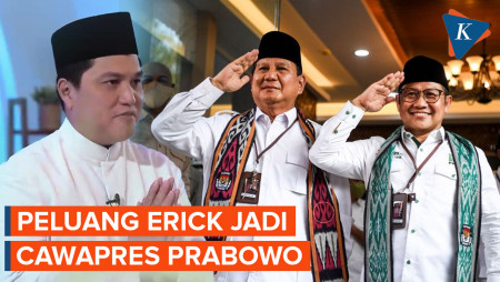 Sosok Kunci Supaya Erick Thohir Jadi Cawapres Prabowo 