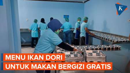 Melihat Dapur Makan Bergizi Gratis di Cakung, Siapkan Menu Ikan Dori