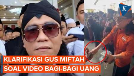 [FULL] Mengaku Bagi-bagi Uang, Gus Miftah Bantah Jadi Bagian TKN Prabowo-Gibran