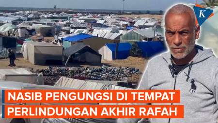 Potret Pengungsi Rafah setelah Serangan Bertubi-tubi Israel