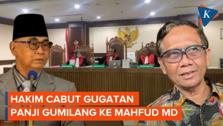 Hakim Resmi Cabut Gugatan Rp 5 Triliun Panji Gumilang ke Mahfud MD