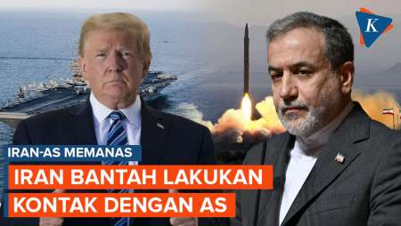 Iran-AS Di Ambang Perang, Teheran Bantah Jalin Kontak Dengan Washington