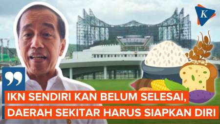 Presiden Jokowi Minta Daerah Sekitar IKN Sokong Kebutuhan Pangan