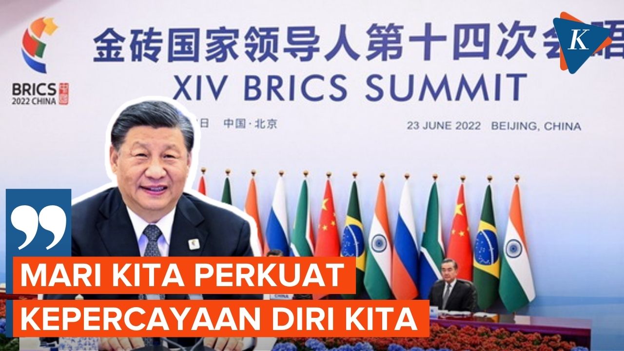 Pemimpin China Ungkapkan Rencana Bantuan di Pertemuan Virtual BRICS