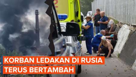 52 Orang Jadi Korban Ledakan Pabrik Kembang Api di Rusia