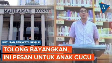 Jelang Putusan MK, Zainal Arifin: Ini Pesan untuk Anak Cucu Nanti
