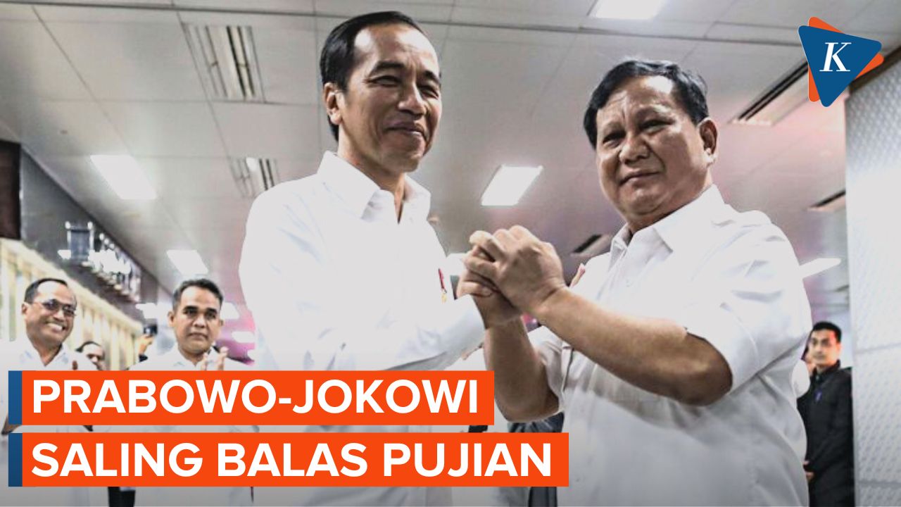 Momen Jokowi Saling Lempar Pujian di HUT ke-15 Gerindra