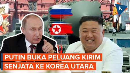Ancam Korea Selatan, Putin Buka Peluang Pasok Senjata ke Korea Utara