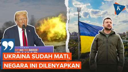 Trump Sebut Ukraina Sudah “Mati”