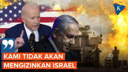 AS Ogah Dukung Israel Serang Balik Iran, Biden: Tidak Kami Izinkan!