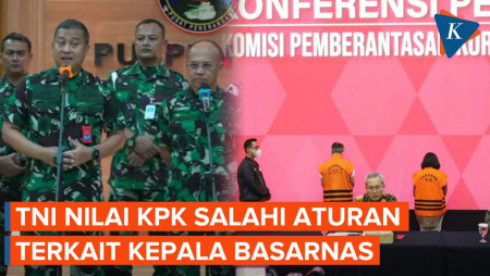 Kepala Basarnas Jadi Tersangka KPK, TNI: Militer Punya Prosedur Sendiri