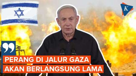 PM Israel Sebut Perang Lawan Hamas Bakal Lama dan Sulit