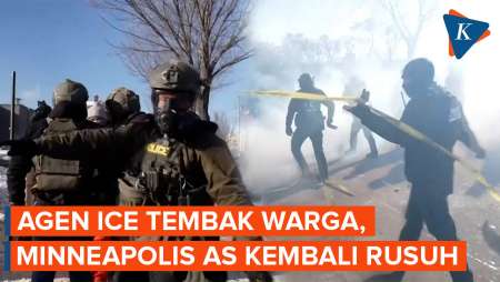 Petugas ICE Tembak Warga AS Hingga Tewas, Minneapolis Rusuh Lagi