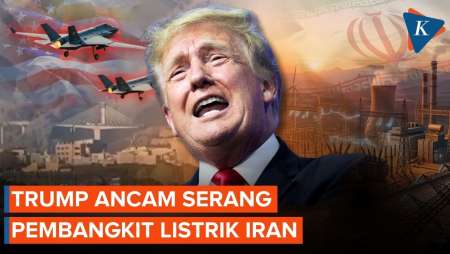 Setelah Hancurkan Jembatan Strategis Iran, Trump Incar Pembangkit Listrik