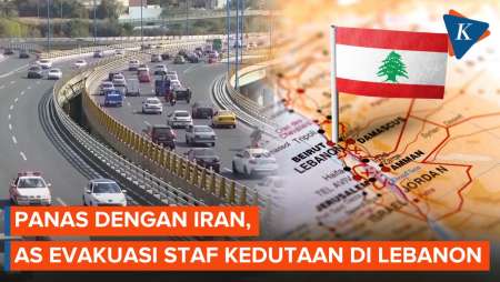 AS Evakuasi Personel Kedutaan Di Lebanon, Perang Kian Dekat?