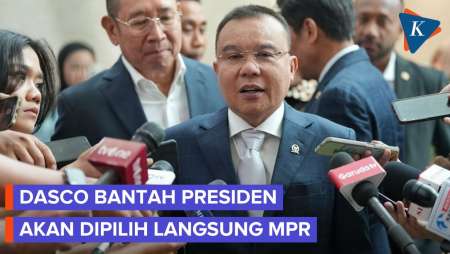 DPR Bantah Wacana Presiden-Wapres Dipilih MPR