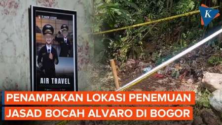 Penampakan Lokasi Penemuan Jasad Bocah Alvaro di Bogor Setelah 9 Bulan Hilang