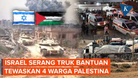 Israel Tembaki Konvoi Truk Bantuan Makanan ke Rumah Sakit Gaza,…