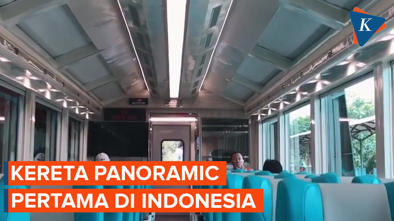 Intip Kereta Panoramic Pertama di Indonesia