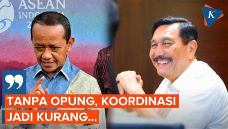 Bahlil Sebut Ada yang Kurang Saat Opung Luhut Sakit