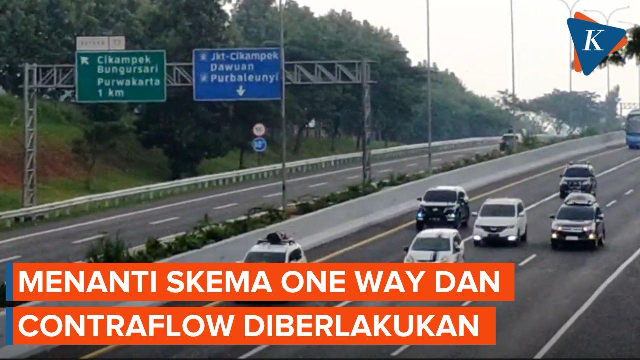 Skema One Way Dan Contraflow Jalur Trans Jawa Belum Diberlakukan