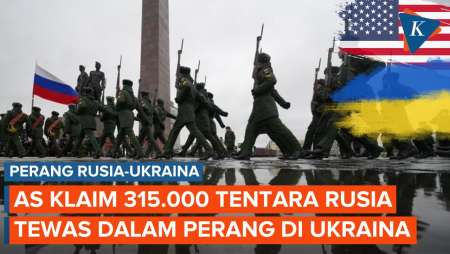 AS Klaim 315.00 Tentara Rusia Tewas atau Terluka di Ukraina