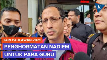 Nadiem Kenang Upacara Hari Pahlawan Saat Jadi Menteri, Beri Hormat untuk Guru