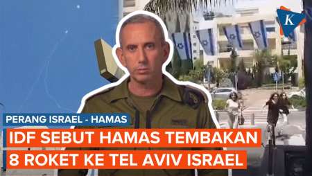 Brigade Al Qassam Hamas Luncurkan Serangan Roket ke Tel Aviv, Ini Kata Israel