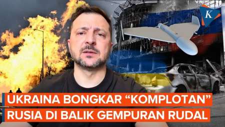 Zelensky Bongkar “Komplotan” Rusia Di Balik Hujan Rudal Dan Drone Ke Ukraina