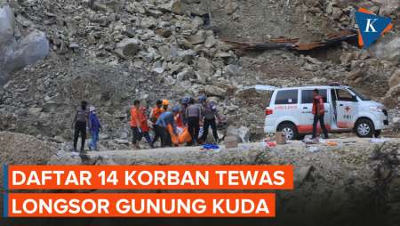 Daftar 14 Korban Tewas Longsor Gunung Kuda di Cirebon, Siapa Saja?