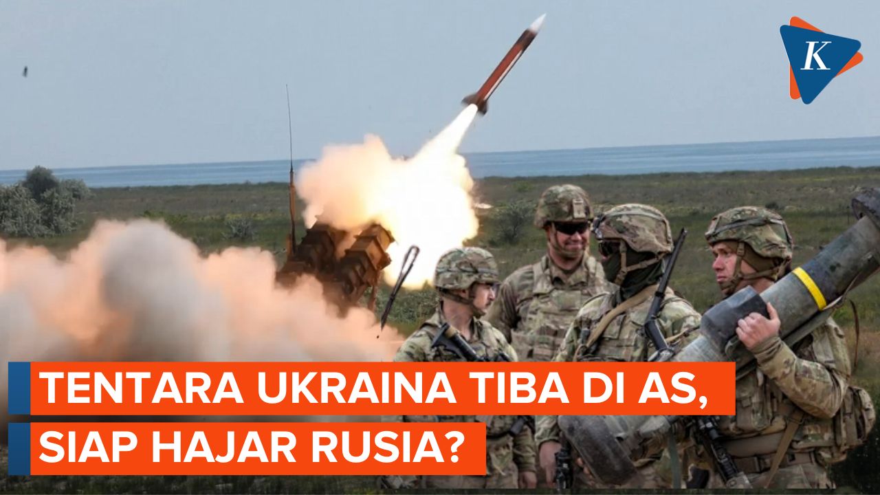 100 Tentara Ukraina Tiba di AS untuk Berlatih Gunakan Rudal Patriot