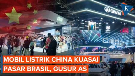 Geser AS, Mobil Listrik China Kuasai Pasar Otomotif Brasil