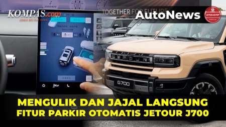 Menjajal Fitur Parkir Otomatis Jetour J700