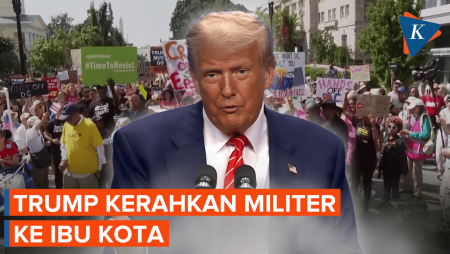 Trump Kerahkan Pasukan Garda Nasional ke Washington DC, Ada Apa?
