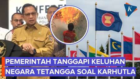 Karhutla Diprotes Negara Tetangga, Ini Respons Pemerintah