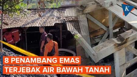 Kronologi 8 Penambang Emas Terjebak Air Bawah Tanah di Banyumas