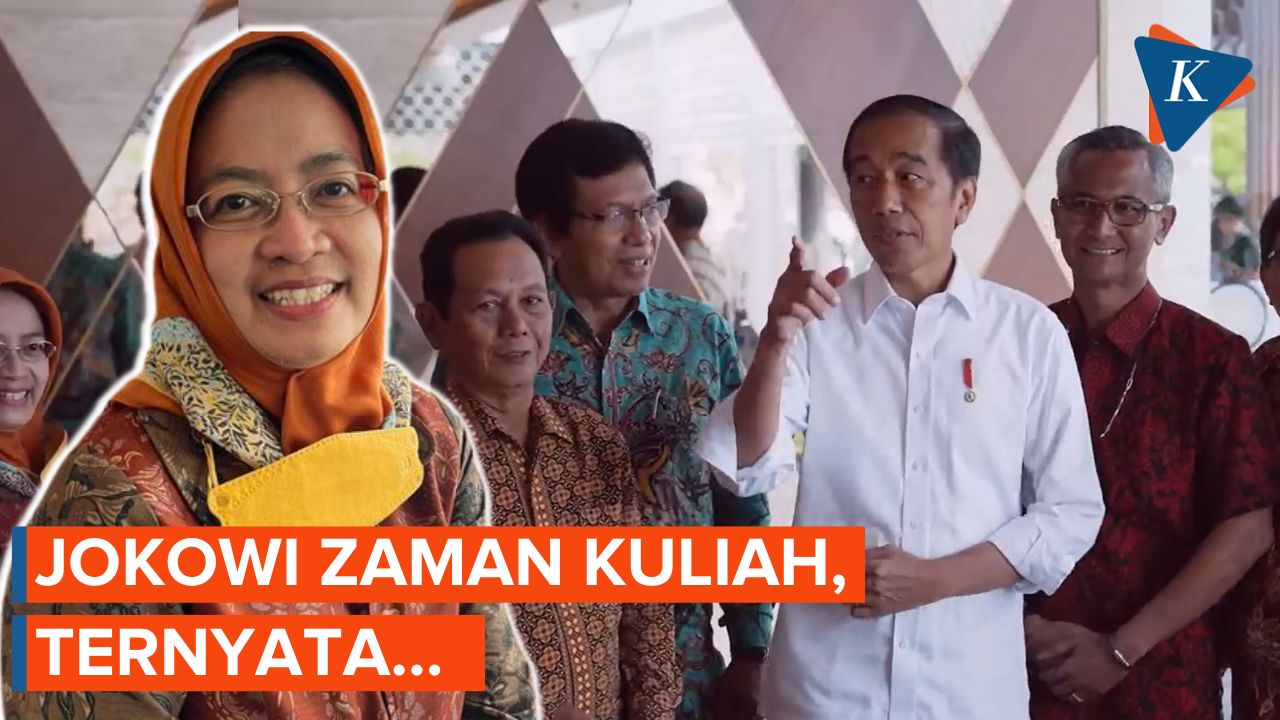 Terungkap! Kebiasaan Presiden Jokowi Saat Kuliah di UGM