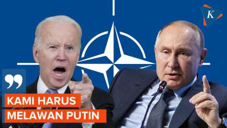 Dengan Nada Tinggi, Biden Ingin Lawan Putin Usai Sambut Swedia Jadi Anggota NATO