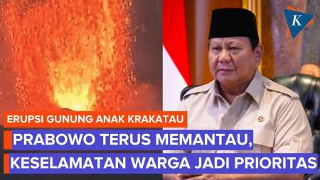 Erupsi Gunung Anak Krakatau, Qodari: Presiden Mengimbau Masyarakat Untuk Tenang