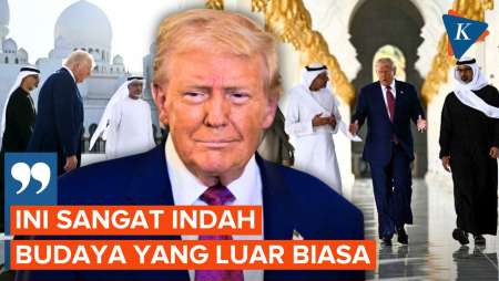 [FULL] Berkunjung ke Masjid Sheikh Zayed UEA, Trump: Indah Sekali!