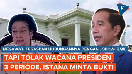 Blak-blakan Megawati soal Hubungannya dengan Jokowi