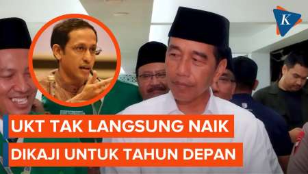 Jokowi Sebut Kenaikan UKT Tahun Ini Kemungkinan Dibatalkan dan Diatur Ulang