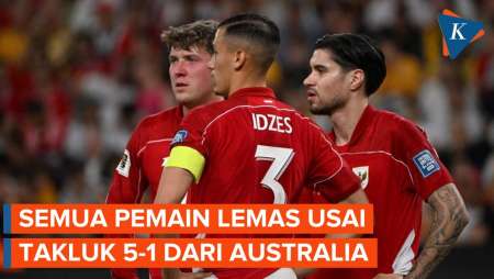 Manajer Timnas Ungkap Suasana Locker Room Usai Kalah 5-1 dari Australia 